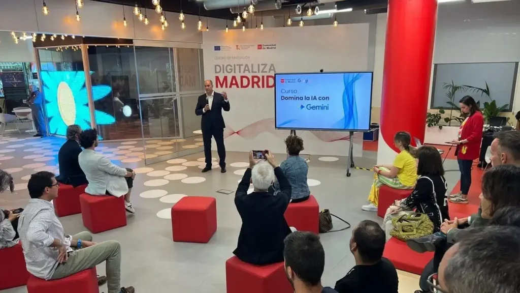 La Comunidad de Madrid Impulsa la Formación en Inteligencia Artificial con Gemini