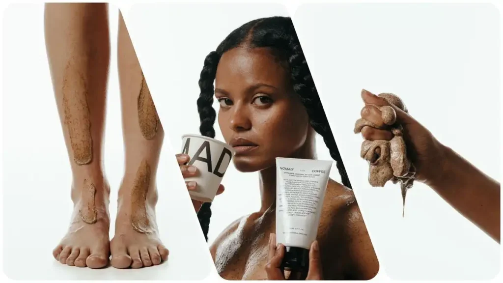 Exfoliante corporal de café con posos reciclados: innovación en cosmética circular